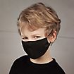 Stoffmaske für Kinder schwarz