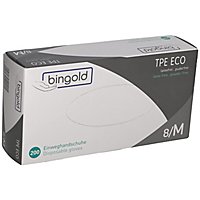 Bingold TPE ECO - Einweghandschuhe - transparent - 200 Stück