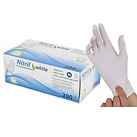 Medi-Inn Big Box Nitril gloves - white - 200 pcs