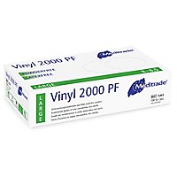 Meditrade® Vinyl 2000 PF Untersuchungshandschuh - 100 Stück