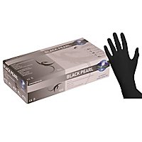 Unigloves Black Pearl Nitril-Handschuhe - schwarz - 100 Stück