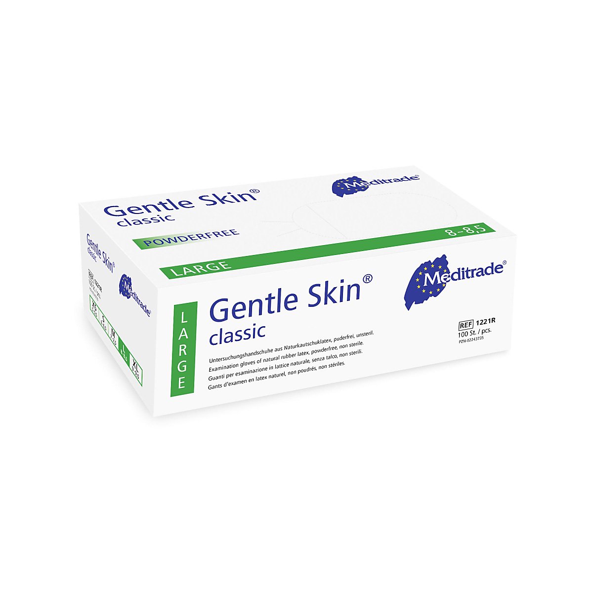 Meditrade Gentle Med Feuchtpflegetücher Für Sensible Haut – 80 Stück, Parabenfrei, Sanft & Beruhigend
