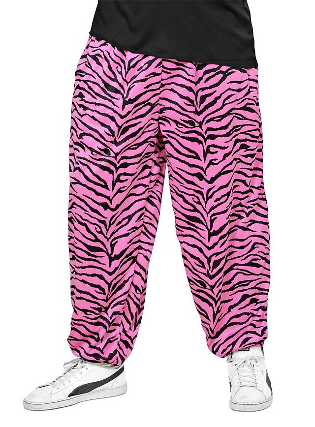 tiger print joggers