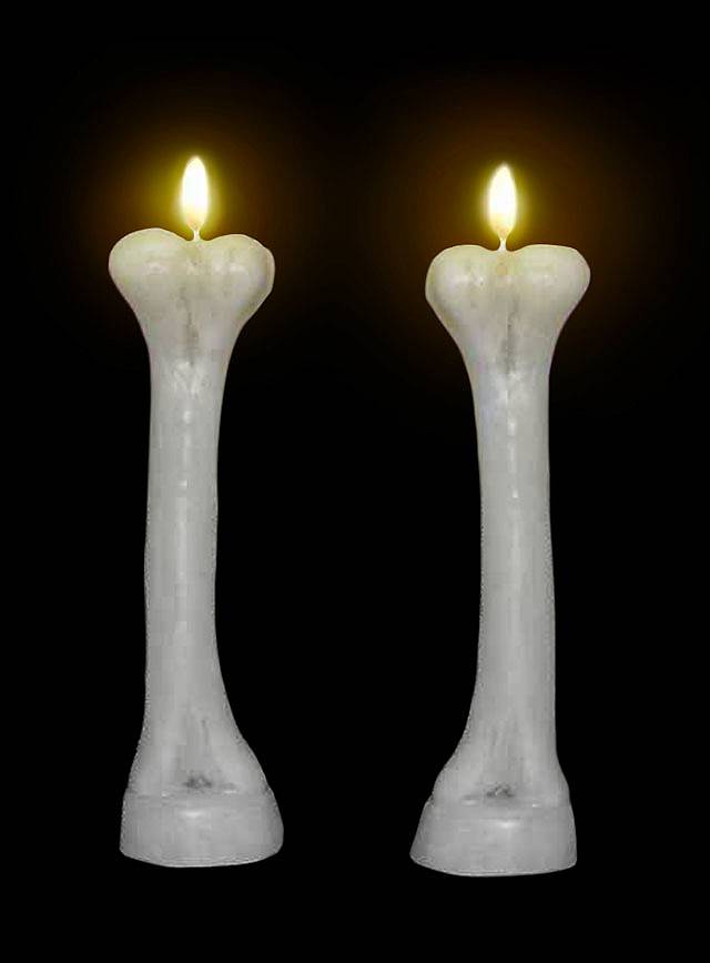 Bone Candles Halloween Decoration
