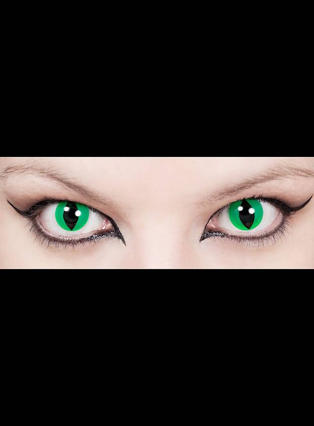 Cat Eye Green Special Effect Contact Lens