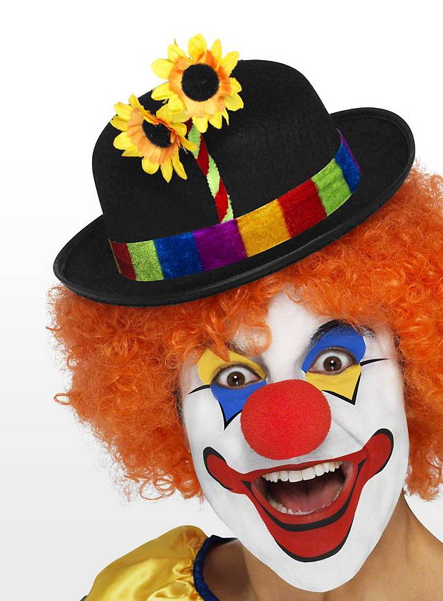 clown bowler hat