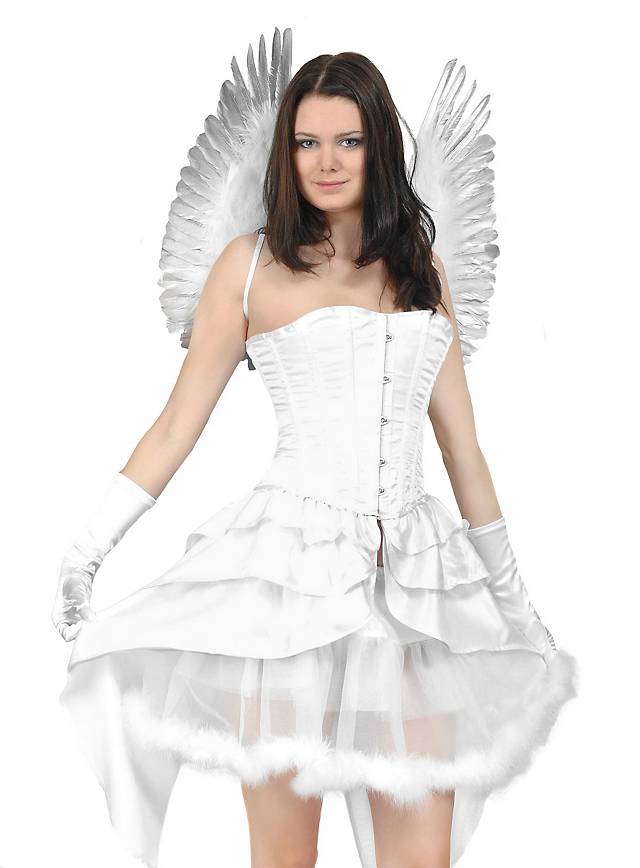 white corset skirt