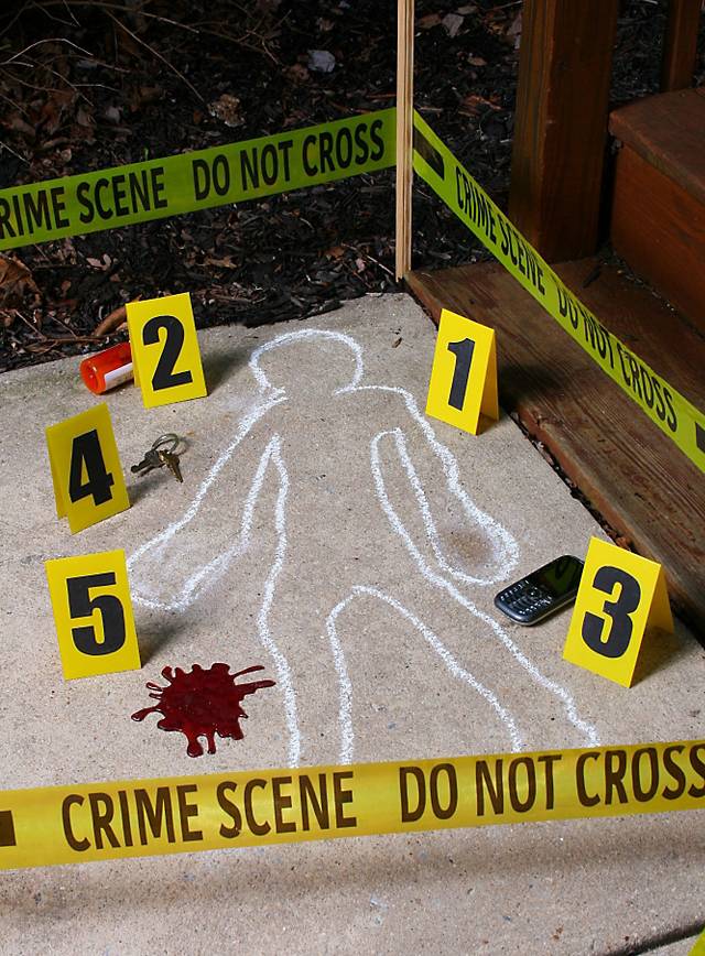 Crime Scene Decoration - maskworld.com