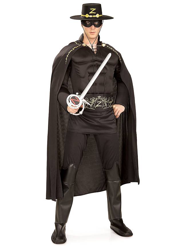 Deluxe Muscle Chest Zorro Costume