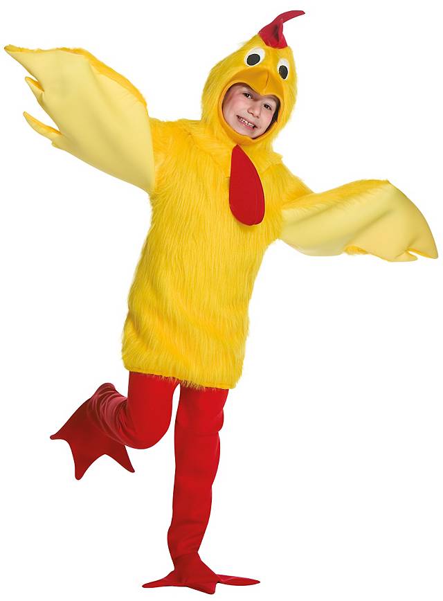 Hahn Kostüm Huhnkostüm Hühner Kinderkostüm