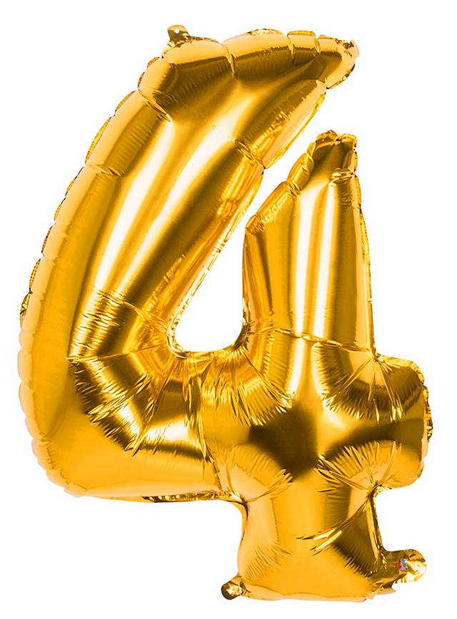 Folienballon Zahl 1000 Gold - XL 70cm Für Jubiläum & Geburtstag