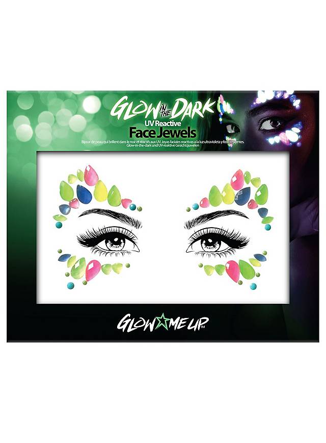 Glow In The Dark Gesichtsschmuck Blute Maskworld Com