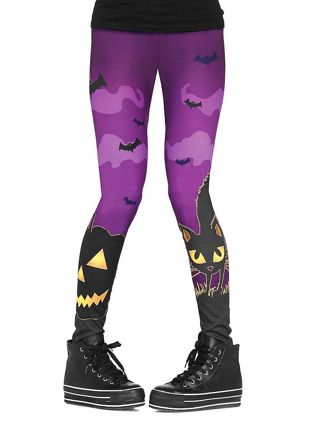 halloween workout leggings