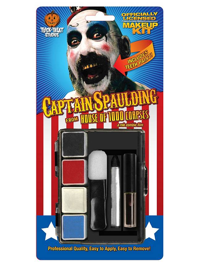 Haus der 1000 Leichen Captain Spaulding Makeup Set