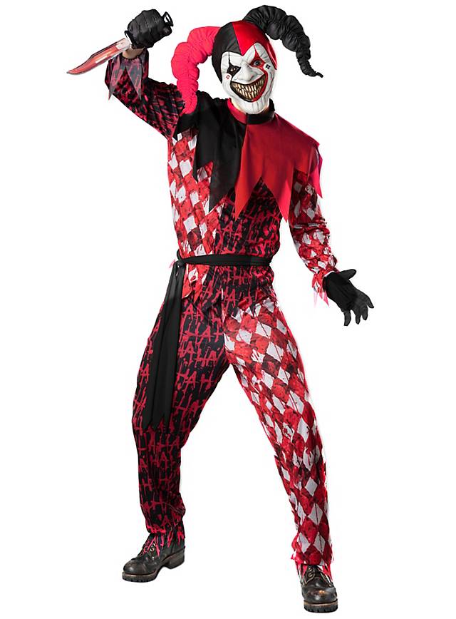 Horror Jester Costume - maskworld.com