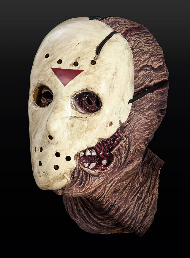 Jason Voorhees Latex Full Mask - maskworld.com