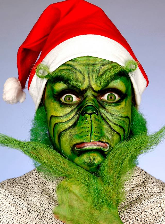 Make-up Set the Grinch - maskworld.com