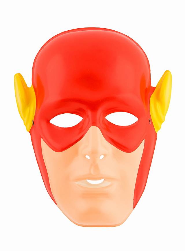 Masque The Flash Movie Rubies - Demi-Masque Plastique Enfant - Taille Unique - Déguisement Halloween