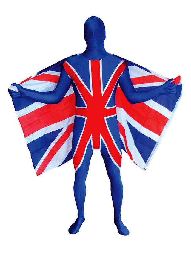Morphsuit Union Jack Full Body Costume