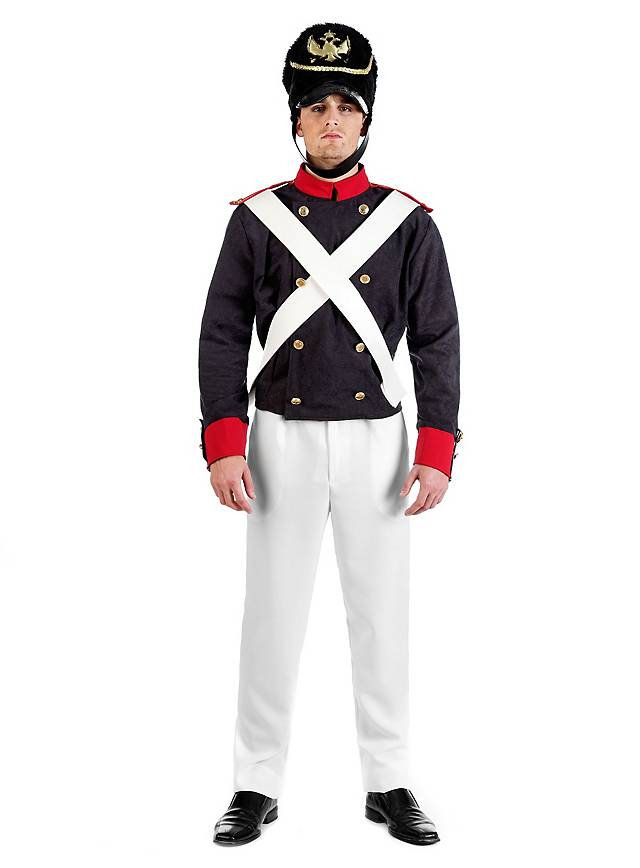 Napoleonic Soldier Uniform Costume - maskworld.com