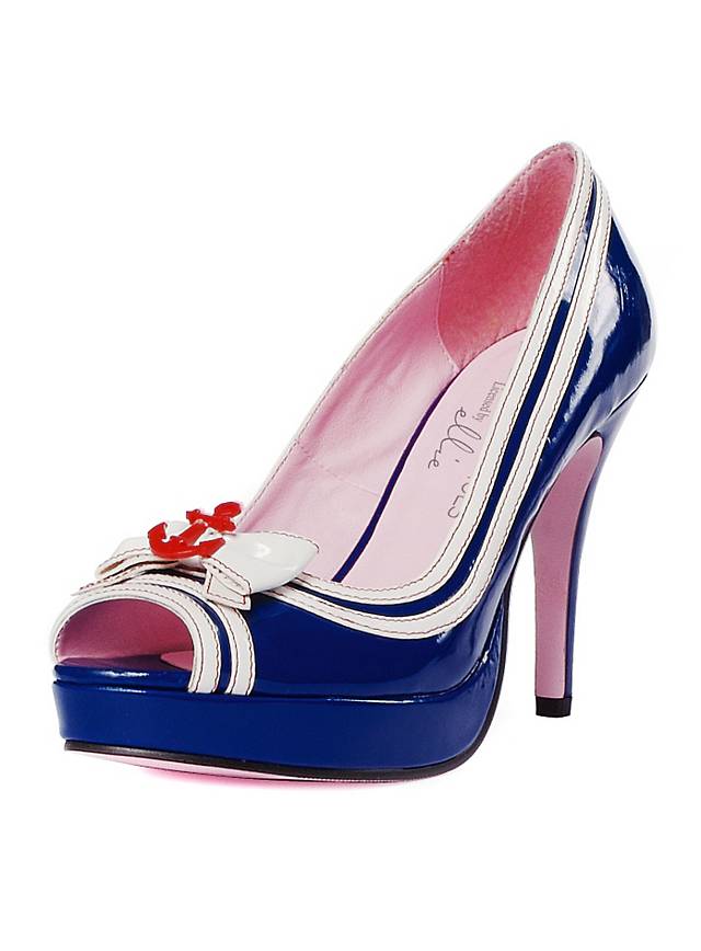 pure navy shoes