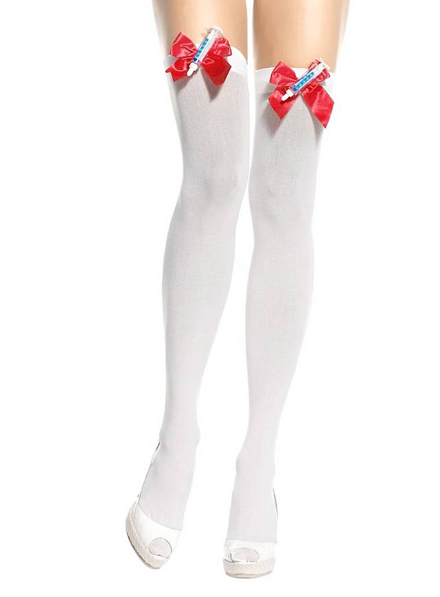 Nurse Stockings with Syringes - maskworld.com