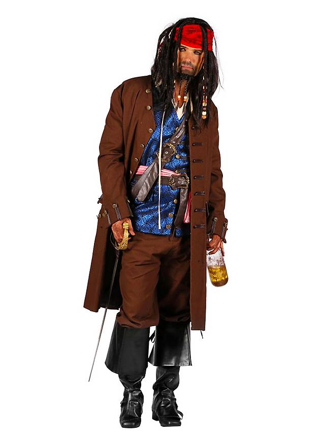 Pirate Boots Adult Mens Captain Morgan Halloween Costume Shoes