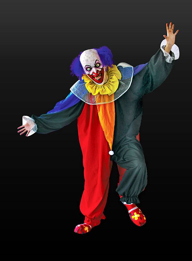 Psycho Clown Costume - maskworld.com