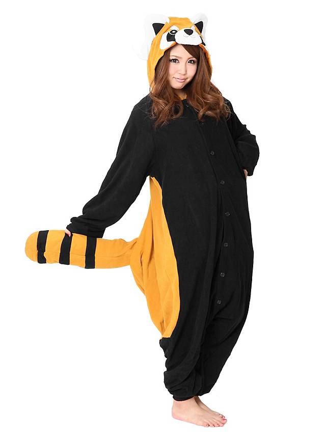 Red Panda Kigurumi Costume - maskworld.com