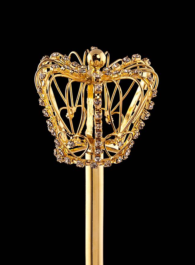 Royal Rhinestone Scepter gold