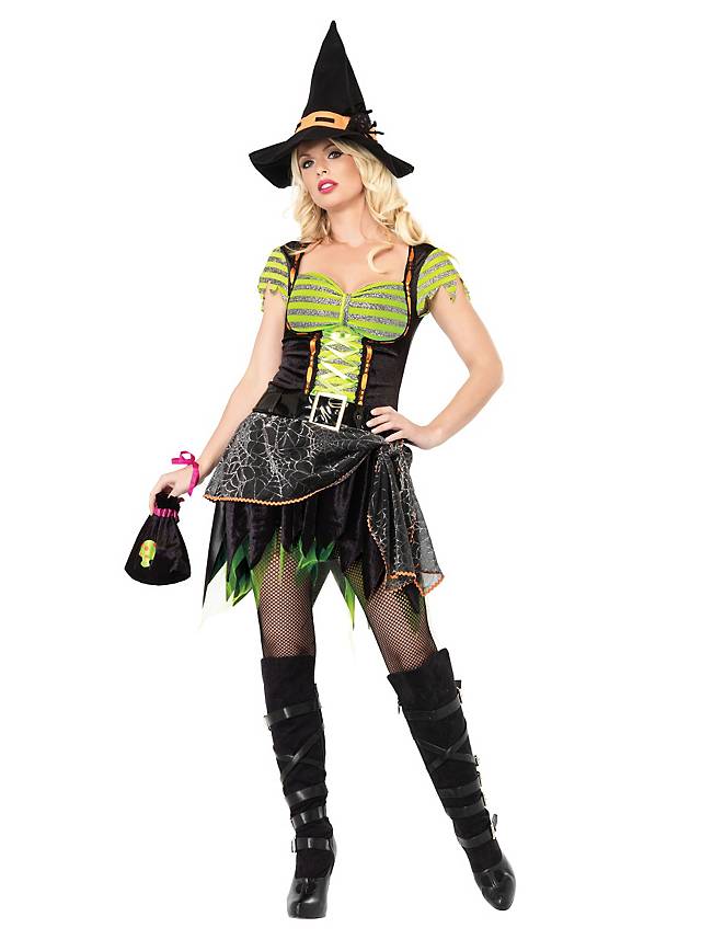 Sexy Spider Witch Costume - maskworld.com