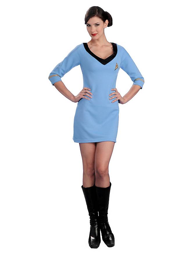 Sexy Star Trek Dress blue Costume - maskworld.com