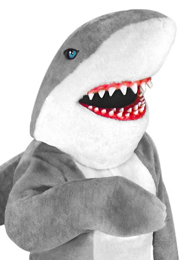 Sharky the Shark Mascot - maskworld.com