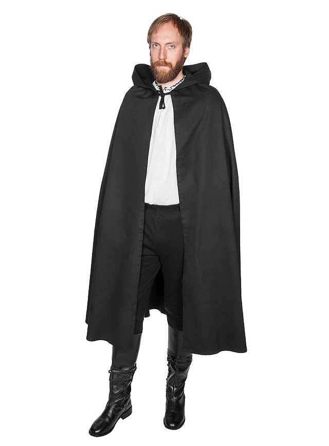 male hooded cloak