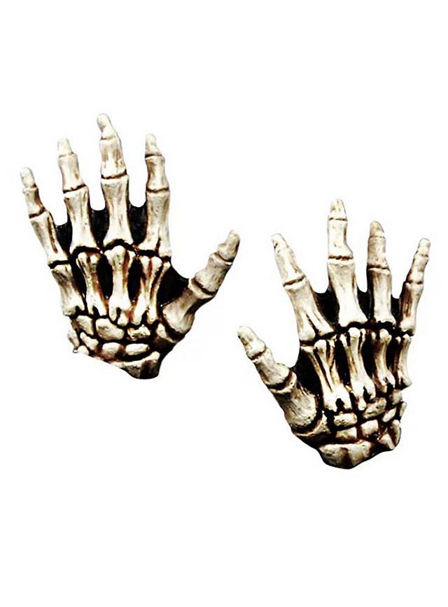 1 Paar Skeletthände für Kinder Kostüm Accessoires Halloween