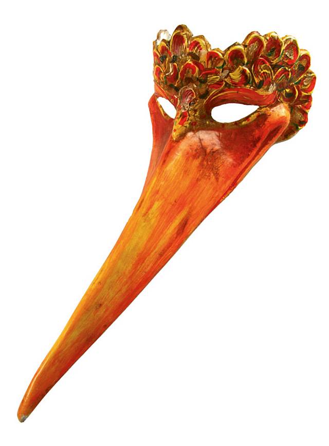 Storch Tiermaske Venezianische Maske für Maskenball Mottoparty