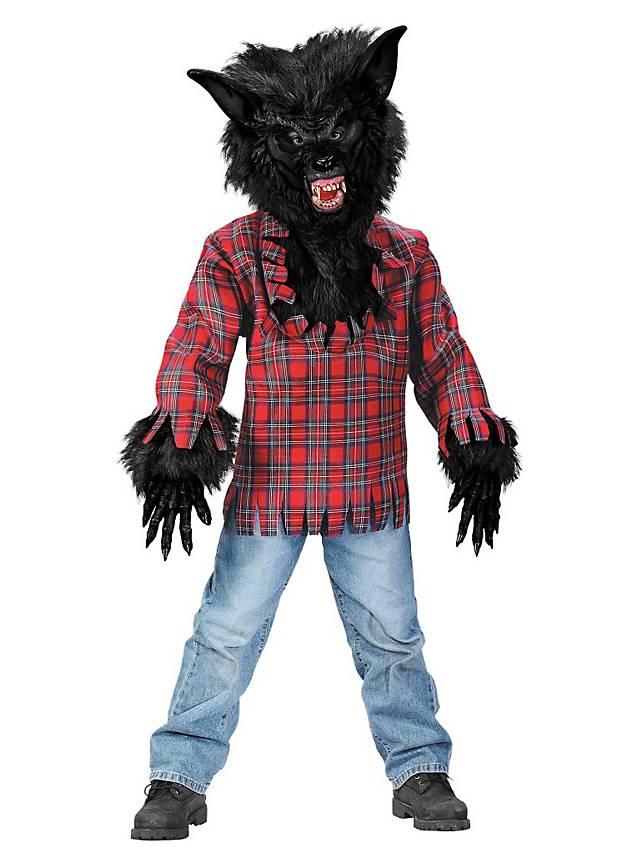 Werewolf black Kids Costume - maskworld.com