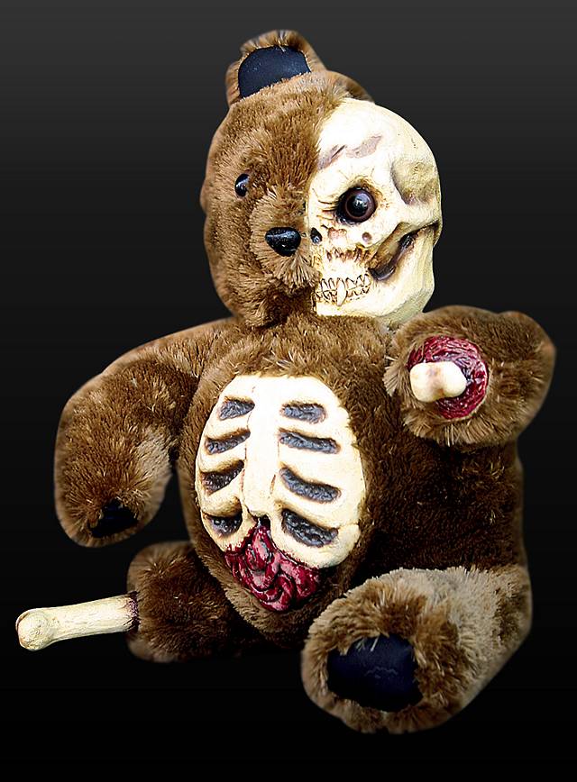 zombie teddy bear