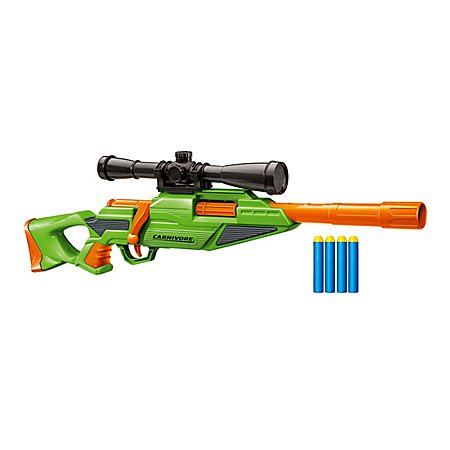 New Air Warriors Bolt Action Sniper Predator Foam Dart Blaster Gun Toy ...
