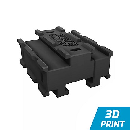 Blasterparts - Adattatore triplo per rotaie tattiche NERF