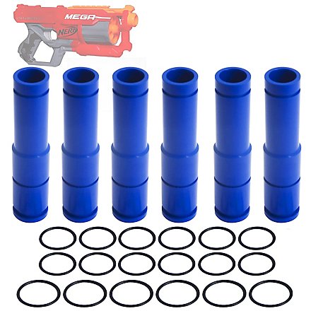 Blasterparts - Nerf Mega CycloneShock Caliber Converter Shell 6er Bundle