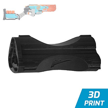 Blasterparts Powershell for Nerf Zombie Strike Sledgefire