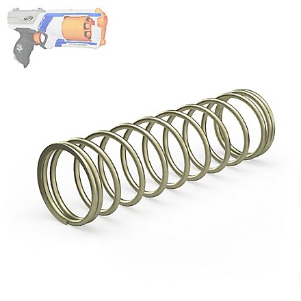 Blasterparts - Ressort de Modification compatible avec Nerf N-Strike Elite [XD] Strongarm