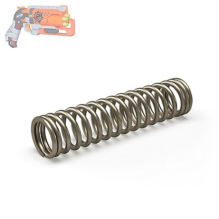 Blasterparts - Ressort de Modification compatible avec Nerf Zombie Strike Hammershot