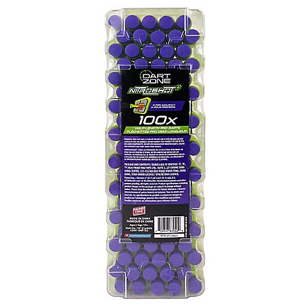 Dart Zone Max Nitroshot+ 'Bamboo' Dardi Corti (Confezione da 100)
