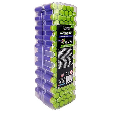 Dart Zone Nitroshot Darts 100er-Nachfüllpack