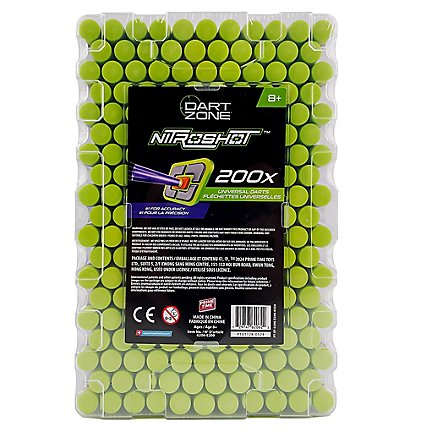 Dart Zone Nitroshot Darts 200-Pack Refill