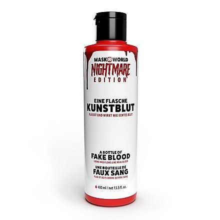 Flasche Blut Make-Up
