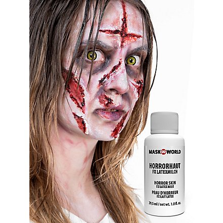 Horrorhaut Flüssiglatex Effekt Make-up