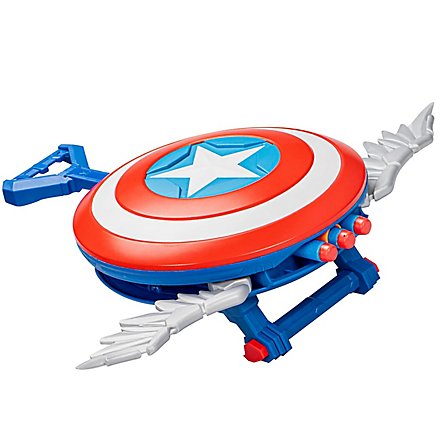 Marvel Mech Strike Mechasaurs Captain America Redwing Blaster